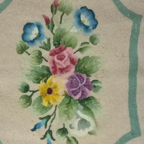 Aubusson Rug Authentic Real Handmade - Picture 7 of 7